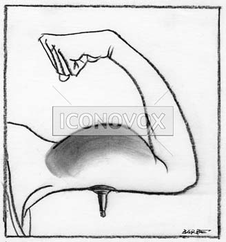 Gonflette., dessin de Barbe, réf. 0023-0006
