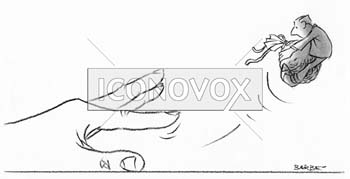 Ejection, dessin de Barbe, réf. 0023-0095