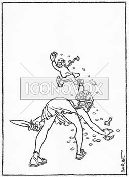 dessin de Barbe, réf. 0023-0231
