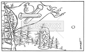 dessin de Barbe, réf. 0023-0325