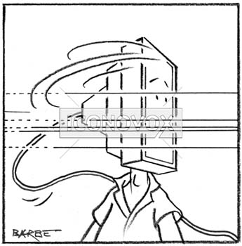 dessin de Barbe, réf. 0023-0599