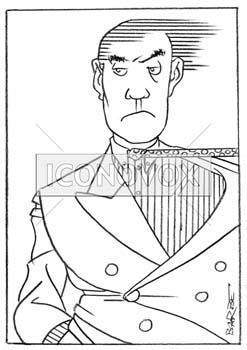 dessin de Barbe, réf. 0023-0801