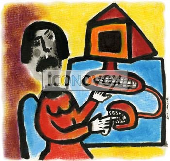 La morsure de la souris, dessin de Bonjour, réf. 0030-0024