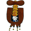 Vache &agrave; lait, dessin de Bonjour, r&eacute;f. 0030-0057