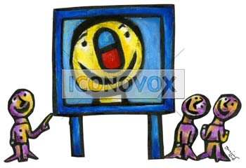 dessin de Bonjour, r&eacute;f. 0030-0078