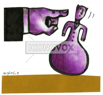 dessin de Bonjour, r&eacute;f. 0030-0124