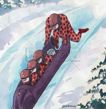 dessin de Bridenne, réf. 0012-0032