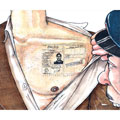 dessin de Brouck, r&eacute;f. 0002-0593