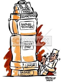 dessin de Bruno Dalèle, réf. 0033-0002