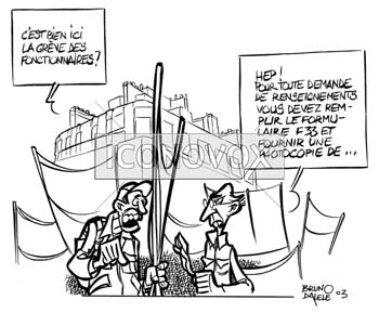 dessin de Bruno Dalèle, réf. 0033-0012