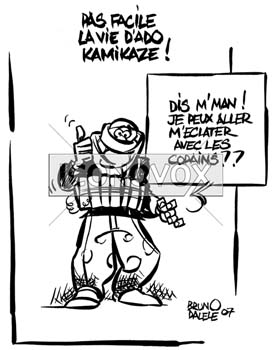 dessin de Bruno Dalèle, réf. 0033-0031