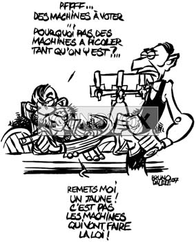 dessin de Bruno Dalèle, réf. 0033-0034