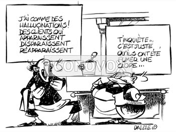 dessin de Bruno Dalèle, réf. 0033-0038