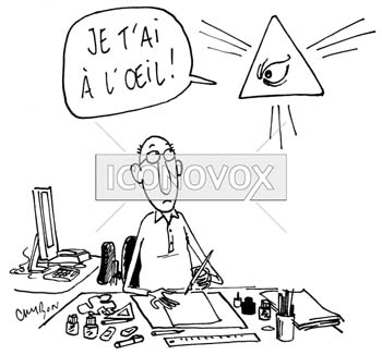 dessin de Cambon, réf. 0056-0121