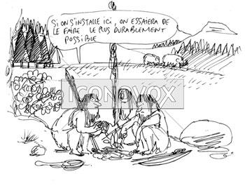 dessin de Cambon, réf. 0056-1986