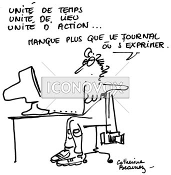 dessin de Catherine Beaunez, réf. 0021-0142
