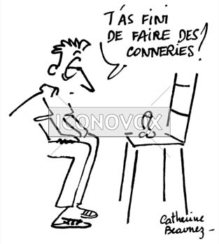 dessin de Catherine Beaunez, réf. 0021-0163