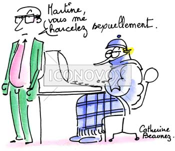 dessin de Catherine Beaunez, réf. 0021-0219
