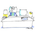 dessin de Catherine Beaunez, r&eacute;f. 0021-0222