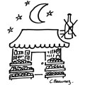 dessin de Catherine Beaunez, r&eacute;f. 0021-0288