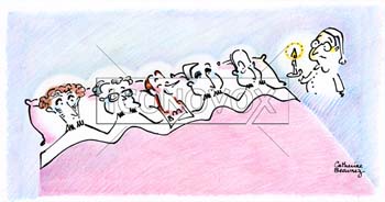 dessin de Catherine Beaunez, réf. 0021-0402