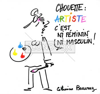 dessin de Catherine Beaunez, réf. 0021-0410