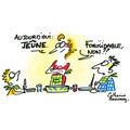 dessin de Catherine Beaunez, r&eacute;f. 0021-0432