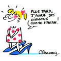 dessin de Catherine Beaunez, r&eacute;f. 0021-0437