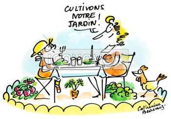 dessin de Catherine Beaunez, réf. 0021-0455