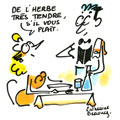 dessin de Catherine Beaunez, r&eacute;f. 0021-0463