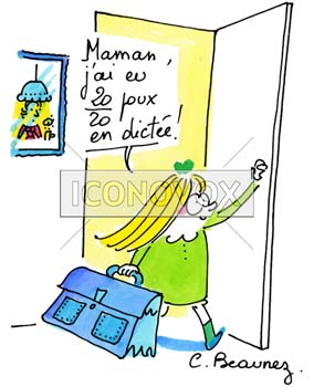 dessin de Catherine Beaunez, réf. 0021-0492