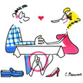 dessin de Catherine Beaunez, r&eacute;f. 0021-0527