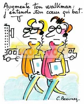 dessin de Catherine Beaunez, réf. 0021-0581