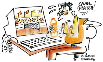 dessin de Catherine Beaunez, réf. 0021-0606