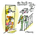 dessin de Catherine Beaunez, r&eacute;f. 0021-0747