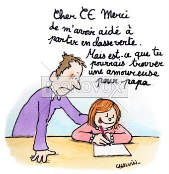 dessin de Chalvin, réf. 0025-0345