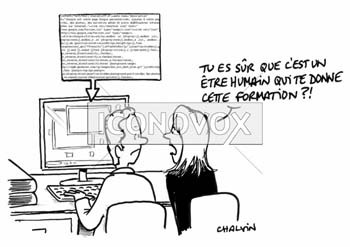 dessin de Chalvin, réf. 0025-0492