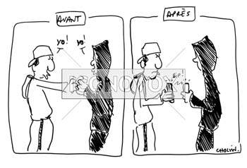 dessin de Chalvin, réf. 0025-0533
