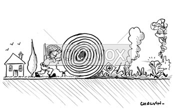 dessin de Chalvin, réf. 0025-0829