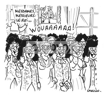 dessin de Chalvin, réf. 0025-0985