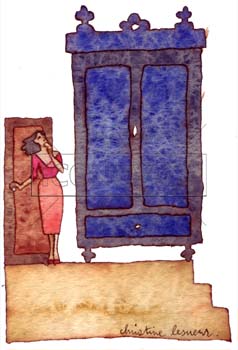 dessin de Christine Lesueur, réf. 0054-0018