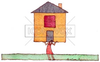 dessin de Christine Lesueur, réf. 0054-0020