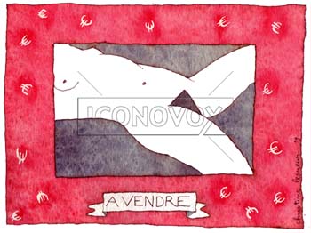 dessin de Christine Lesueur, réf. 0054-0022