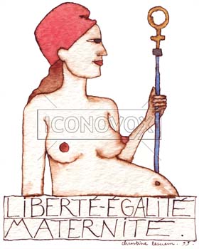 dessin de Christine Lesueur, réf. 0054-0027