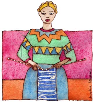 dessin de Christine Lesueur, r&eacute;f. 0054-0095