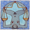Balance, dessin de Christine Lesueur, r&eacute;f. 0054-0120