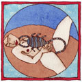 Scorpion, dessin de Christine Lesueur, r&eacute;f. 0054-0128