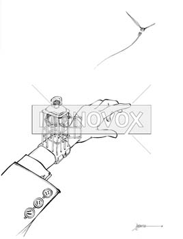 dessin de Dobritz, réf. 0049-0180
