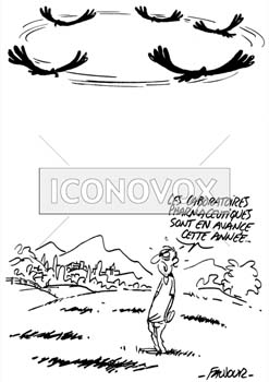dessin de Faujour, réf. 0019-1455