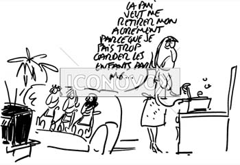 dessin de Faujour, réf. 0019-1952